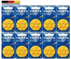 Elementai klausos aparatams 10 VARTA 60vnt