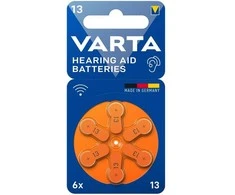 Elementai klausos aparatams Varta 13