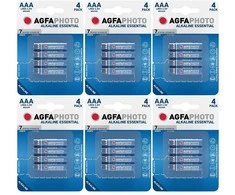 Elementai šarminiai AgfaPhoto Essential AAA 24vnt