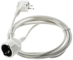 Entac ilgiklis su įžeminimu 10m 3680W IP20 baltas