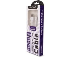 Entac kabelis USB-A - Lightning 1.5m 2A 10W USB-Classic baltas