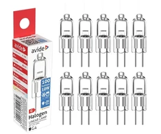 Halogenine lemputė Avide G4 10W 100lm 10vnt
