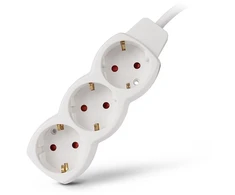 Ilgiklis Entac 3 lizdų 3G1.5 1.5m 3680W