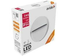 Lauko šviestuvas Avide Step Sevilla LED 3W NW IP54 11cm