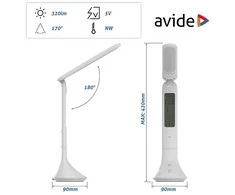LED įkraunamas stalinis šviestuvas AVIDE Calendar 5W baltas