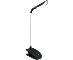 LED įkraunamas stalinis šviestuvas Avide Clip 1,5W juodas