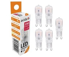 LED lemputė 2.5W G9 AVIDE 5vnt