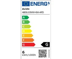 LED lemputė 6W GU10 3K Dimmable AVIDE