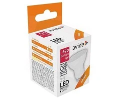 LED lemputė 7W GU10 100° 4K AVIDE