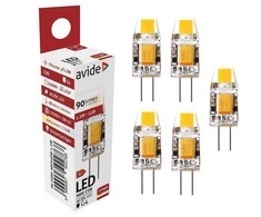 LED lemputė Avide 1.2W G4 2700K 5vnt