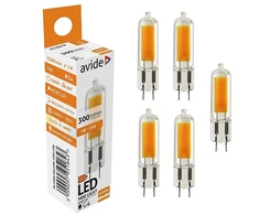 LED lemputė Avide 3W G4 12V 4000K 300lm 5vnt