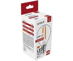 LED lemputė AVIDE, E14, G45, 4W (=40W), 3000K, 220-240V, 470 lm, 360°
