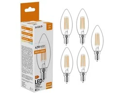 LED lemputė AVIDE 4.5W E14 4000K 5vnt