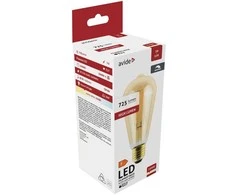 LED lemputė Avide 7W E27 ST57 Dimm/Amber FL