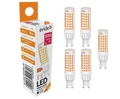 LED lemputė Avide 7W G9 4000K 5vnt