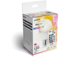 LED lemputė Avide RGB E27 9.7W 806lm