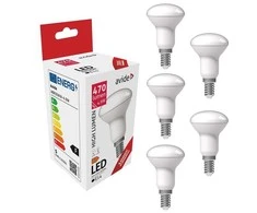 LED lemputė High Lumen 4.9W R50 E14 3K AVIDE 5vnt
