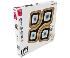 LED lubinis šviestuvas Avide Dakar 95W su pulteliu