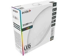 LED Lubinis šviestuvas Avide Stella 24W RGB+W su pulteliu