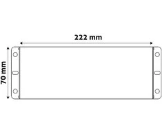 LED maitinimo šaltinis Avide 200W 12V IP67