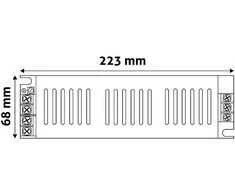 LED maitinimo šaltinis Avide 250W 12V IP20