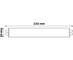 LED maitinimo šaltinis Avide 30W 12V IP67