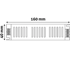 LED maitinimo šaltinis Avide 60W 12V IP20