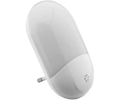LED Naktinė lemputė Entac 0.7W 220V su jutikliu
