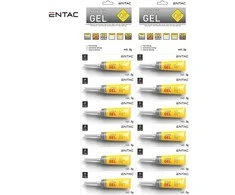 Momentiniai klijai Entac Gel 3g, 12 vnt