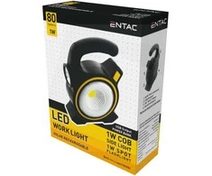 Pakraunamas žibintas Entac, 1W, Solar