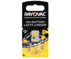 Rayovac Extra elementai klausos aparatams PR70 10, 6 vnt.
