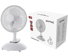Stalinis ventiliatorius Entac Mini 17W su spaustuku
