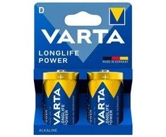 Varta elementai šarminiai Longlife Power D, 2 vnt