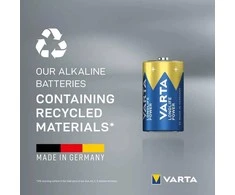 Varta elementai šarminiai Longlife Power D, 2 vnt