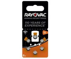 Rayovac Extra elementai klausos aparatams PR48 13, 6 vnt.
