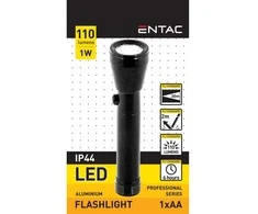 Žibintas Entac, 1W, 1AA, Alu, 110lm