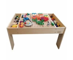 MASTERKIDZ medinis mokomasis stalas + 352 STEAM sienelės priedai