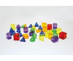 Tickit Permatomos geometrinės figūros, 36 vnt.