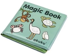 AKUKU edukacinė minkšta knygelė MAGIC BOOK, 10 psl., A0657