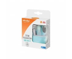 AKUKU kūdikių priežiūros rinkinys obuolio dėžutėje, mėlynas, A0043
