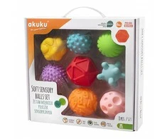 AKUKU minkšti sensoriniai kamuoliukai, 8 vnt., A0452