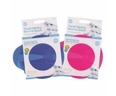 BABYPURE kelioninis rinkinys maitinimui, rožinis