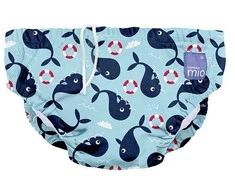 BAMBINO MIO daugkartinės maudymosi kelnaitės WHALE WHARP
