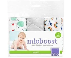 BAMBINO MIO daugkartiniai sauskelnių įdėklai MIOBOOST, Snail Surprise, 3 vnt.