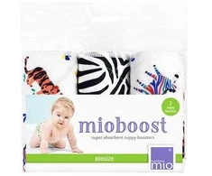 BAMBINO MIO daugkartiniai sauskelnių įdėklai MIOBOOST, Savanna Stripes, 3 vnt.