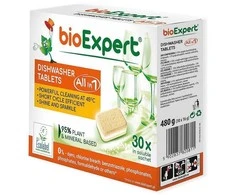 BIOEXPERT ekologiškos indaplovių tabletės, 30 vnt.