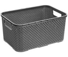 BRANQ 10l krepšys RATTAN, Antracyt