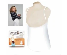 BREASTVEST liemenė maitinančioms mamoms, balta