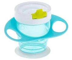 BROTHER MAX 220 ml 4+ mėn. 4IN1 puodelis, mėlynas