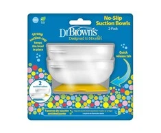DR. BROWN'S dubenėliai su lipniu dugnu, 2 vnt.